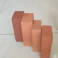 آجر لفتون ده سوراخه آجرسه طرف نما قرمزگلبهی عراقی|مصالح و تجهیزات ساختمان|برخوار, |دیوار