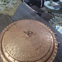 شکلات خوری قندان و سوفله خوری مس|ظروف سرو و پذیرایی|زنجان, |دیوار