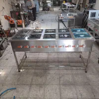 کته پز10شعله/اجاق گاز رستورانی 10شعله بنماری دار|کافی‌شاپ و رستوران|مشهد, شیرحصار|دیوار