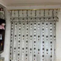 ۳عدد پرده با میل پرده