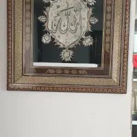 تابلو خاتم کاری و مس کوبی آینه ای