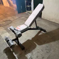 دمبل هالتر میز بدنسازی