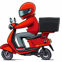 پیک موتوری جهت رستوران