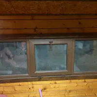 فروش درب و پنجره. با چهارچوب چوبی|مصالح و تجهیزات ساختمان|محمودآباد, |دیوار