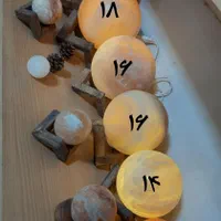 انواع آباژور سنگ نمک گوی چراغ خواب|صنایع دستی و سایر لوازم تزئینی|سنندج, |دیوار