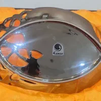 میوه خوری سرامیکی دکوراتیو با آبکاری نقرهای|ظروف سرو و پذیرایی|کرج, عظیمیه|دیوار