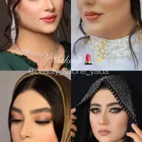 میکاپ،شنیون، ناخن، اکستنشن مو و