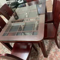 میز نهار خوری ۶ نفره|میز و صندلی غذاخوری|اسلام‌شهر, شهرک الهیه|دیوار