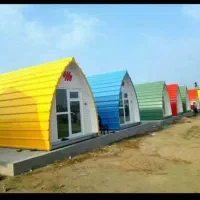 ساخت انواع کلبه و الاچیق حبابی فلت و دوبلکس