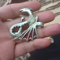 پلاک گردنبند نقره