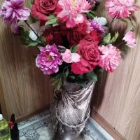گل و گلدان مصنوعی