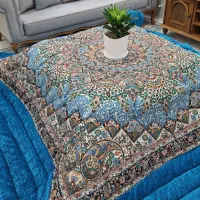 لحاف کرسی ترمه (دستدوز سنتی یزد)