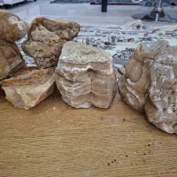 تعدادی سنگ مرمر زنده