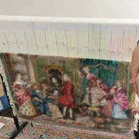 2تخته تابلو فرش|تابلو فرش|بومهن, |دیوار