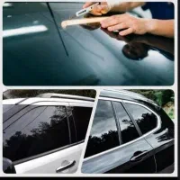 شیشه دودی/نانوسرامیک/ آنتی یوی/شیشه دودی آمریکایی