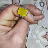 انگشتر نگین چهار گوش