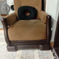 مبل هفت نفره تمیز با چوب خوب|مبلمان خانگی و میز عسلی|زرگرشهر, |دیوار