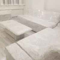 مبل راحتی ۷ نفره +۷ عددکوسن ومیز