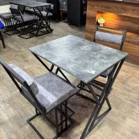 میز وصندلی غذا کافی شاپی رستورانی(طرح ایکس)