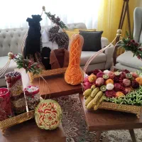 میوه آرایی و دکور یلدا|صنایع دستی و سایر لوازم تزئینی|نیشابور, میدون بار|دیوار