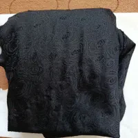 چادر مشکی گلدار بردار درحد نو تا قد ۱۶۰ و۱۶۵اندازس