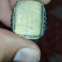 انگشتر نقره مهره
