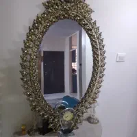 آیینه شمعدان درحد نو برنجی
