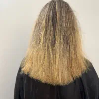 نیازمند مدل موی دکلره با قد روی شانه وحجم کم