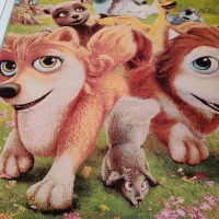 فرش  طرح حیوانات جنگل