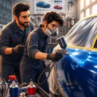 آموزشگاه فنی حرفه ای نقاشی خودرو و لیسه گیری