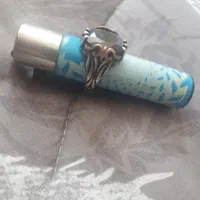 انگشتر نقره یاقوت