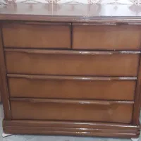 دراورچوبی۵کشو|جاکفشی، کمد، دراور|آق قلا, |دیوار