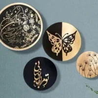 دیوار کوب سفالی