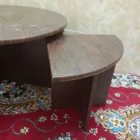 میز جلو مبلی به همراه ۴تا عسلی|مبلمان خانگی و میز عسلی|برازجان, |دیوار