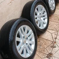 رینگ لاستیک ۱۵یک هفته استفاده شده قیمت ۲۵تمام