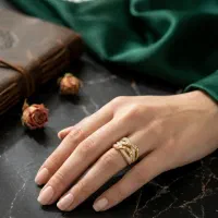 انگشتر طلاروس رنگ‌ثابت|بدلیجات|مشهد, یاس|دیوار