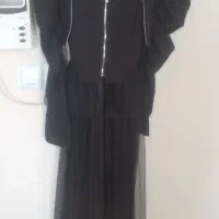 مانتو مجلسی  تور دار