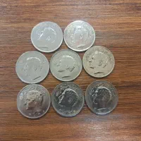 سکه دوره پهلوی و جمهوری|کلکسیون سکه، تمبر، اسکناس|اهواز, گلستان|دیوار