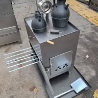 بخاری هیزمی 60سانتی کبابی دریچه بالا پخت غذا منقل|بخاری، هیتر، شومینه|تهران, تهرانپارس شرقی|دیوار