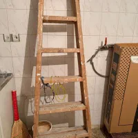 نردبان چوبی دوطرفه