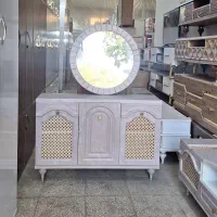 کنسول حصیری / میز تلویزیون حصیری / جاکفشی حصیری|میز تلویزیون|خمینی‌شهر, |دیوار