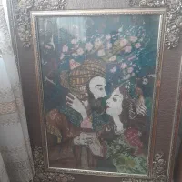 تابلوی بسیار زیبا ودست دوز کاملا منجوق دوزی