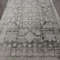 فرش وینتیج نقشه هریس طوسی کرم مدرن|فرش|تهران, شهرک غرب|دیوار