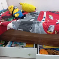 تخت دوطبقه|تخت و صندلی بچه|جویبار, |دیوار