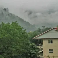 اجاره عمارت استخر رو باز ویو جنگل رودخانه تراس|اجارهٔ کوتاه‌مدت ویلا و باغ|ماسال, |دیوار