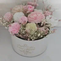 شمع باکس گل