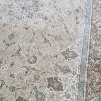 فرش ماشین بافت  در حد نو  گل برجسته مدل رجال
