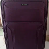 چمدان بنفش شیک