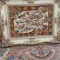 تابلوفرش ساعت برنزی|تابلو فرش|تهران, شادآباد|دیوار