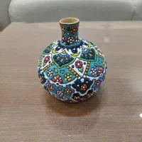 سه عدد گلدان مینا کاری|مجسمه، تندیس، ماکت|لار, |دیوار